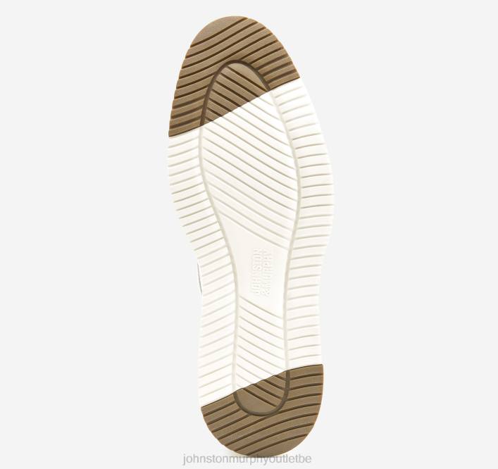 Johnston & Murphy Hommes upton bout uni TXRN145 chaussures nubuck foulonné blanc
