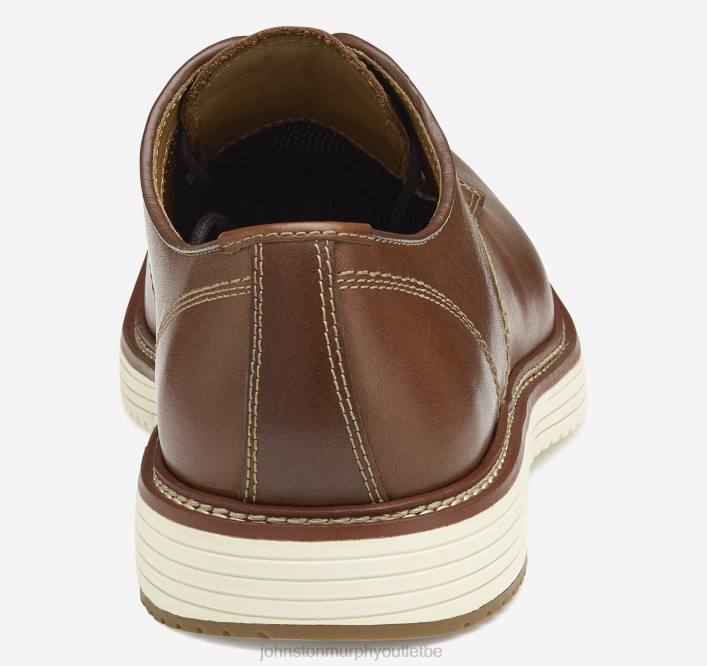 Johnston & Murphy Hommes upton bout uni TXRN3 chaussures beige pleine fleur