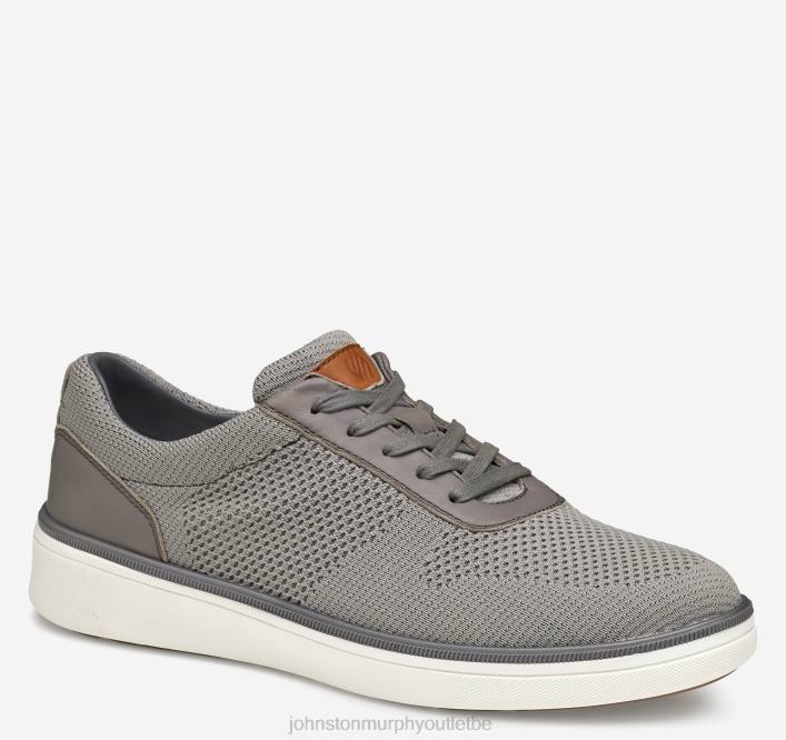 Johnston & Murphy Hommes xc4 foust tricot gorge en U TXRN156 chaussures tricot recyclé gris