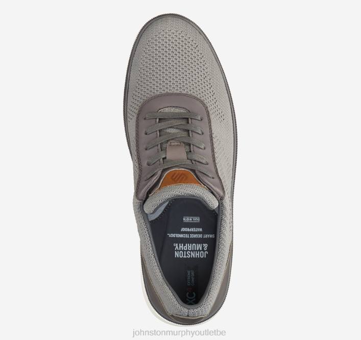 Johnston & Murphy Hommes xc4 foust tricot gorge en U TXRN156 chaussures tricot recyclé gris