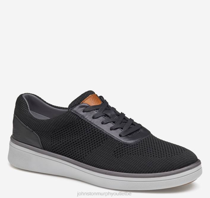 Johnston & Murphy Hommes xc4 foust tricot gorge en U TXRN191 chaussures tricot recyclé noir