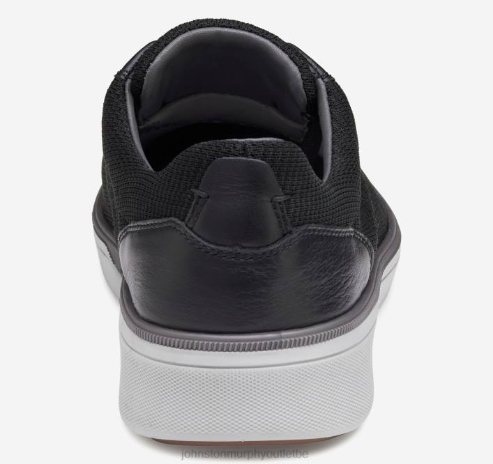 Johnston & Murphy Hommes xc4 foust tricot gorge en U TXRN191 chaussures tricot recyclé noir