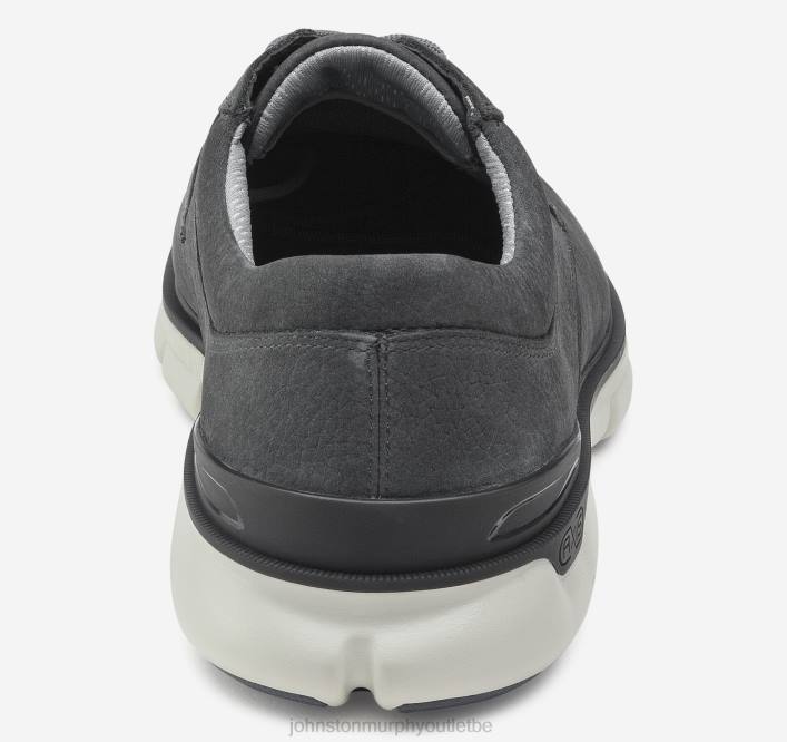 Johnston & Murphy Hommes xc4 tanner bout uni TXRN223 chaussures nubuck gris foncé