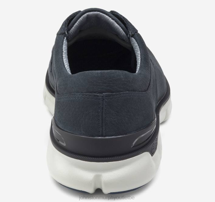 Johnston & Murphy Hommes xc4 tanner bout uni TXRN247 chaussures nubuck bleu marine