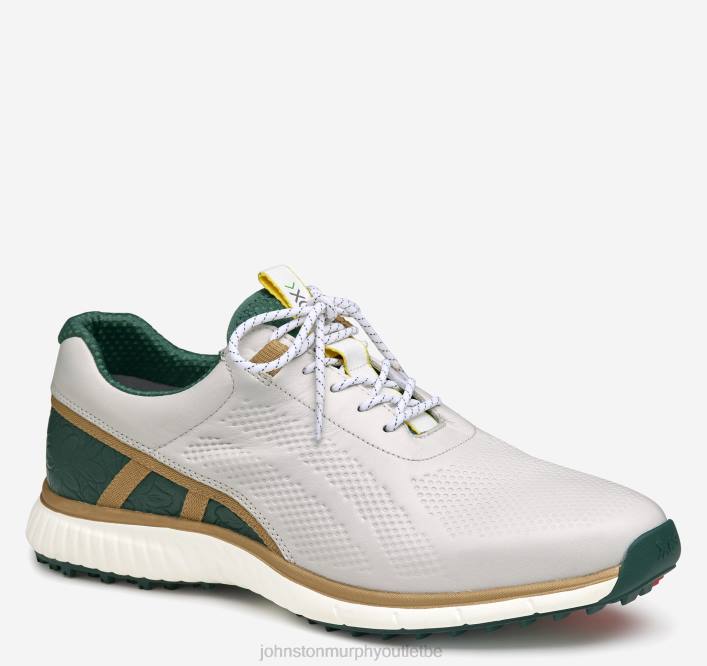 Johnston & Murphy Hommes XC4 H3-Luxe Hybride TXRN387 chaussures blanc/vert pleine fleur