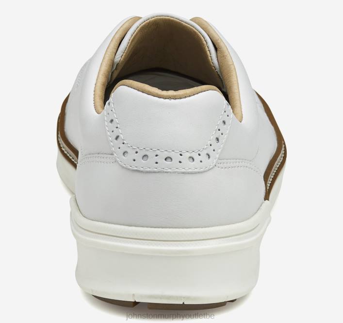 Johnston & Murphy Hommes mcguffey gl1 hybride lacets aux orteils TXRN23 chaussures blanc pleine fleur