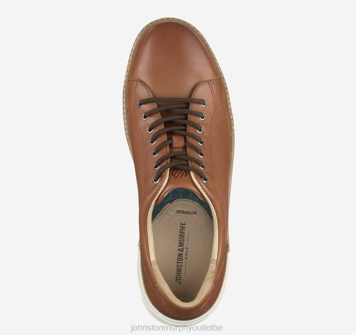 Johnston & Murphy Hommes mcguffey gl1 hybride lacets aux orteils TXRN25 chaussures beige pleine fleur