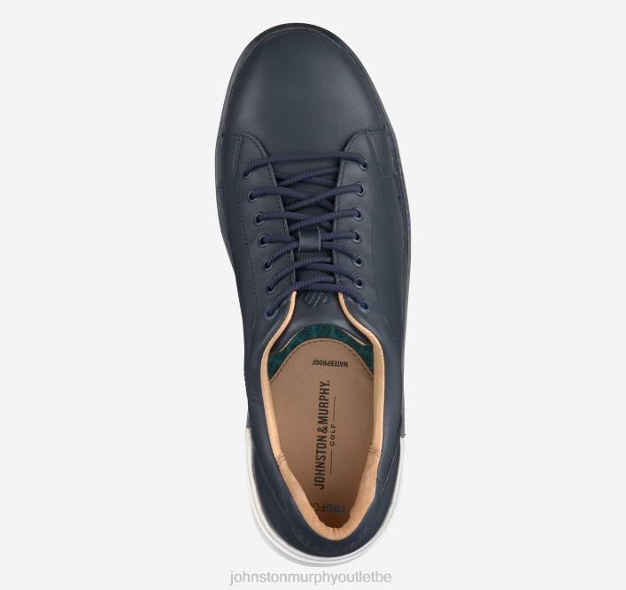 Johnston & Murphy Hommes mcguffey gl1 hybride lacets aux orteils TXRN41 chaussures marine pleine fleur