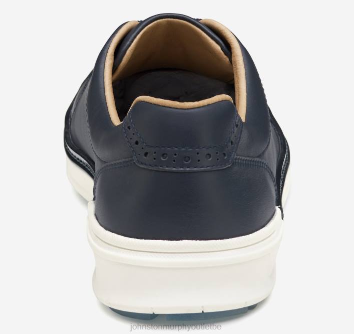 Johnston & Murphy Hommes mcguffey gl1 hybride lacets aux orteils TXRN41 chaussures marine pleine fleur