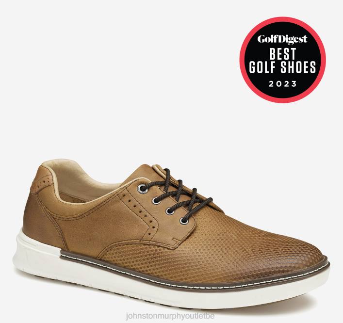 Johnston & Murphy Hommes mcguffey gl2 hybride bout uni TXRN54 chaussures grain plein gaufré huilé beige