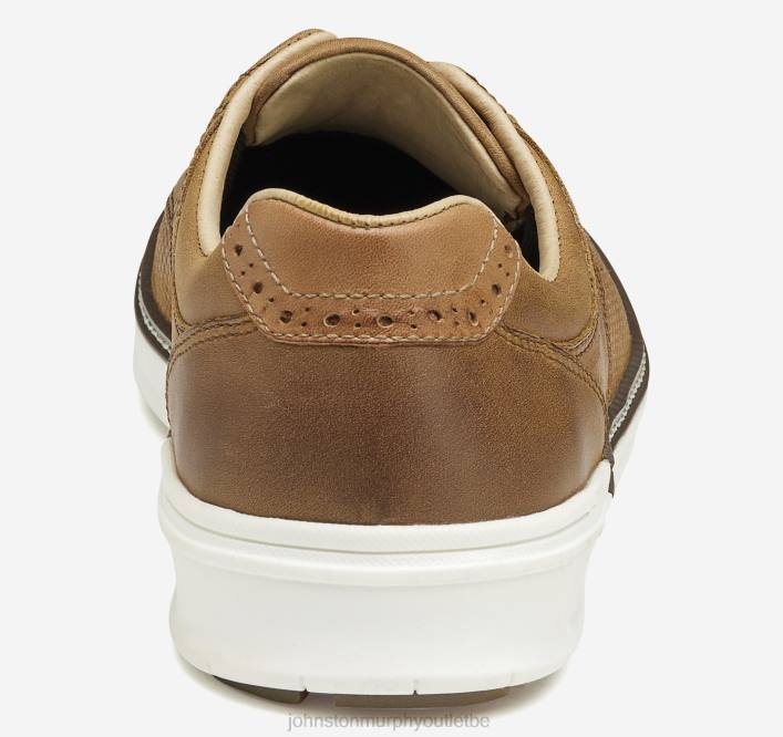Johnston & Murphy Hommes mcguffey gl2 hybride bout uni TXRN54 chaussures grain plein gaufré huilé beige