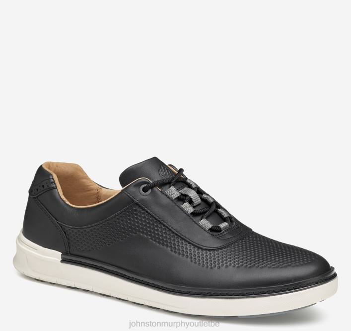Johnston & Murphy Hommes mcguffey gl4 hybride u-throat TXRN31 chaussures noir pleine fleur