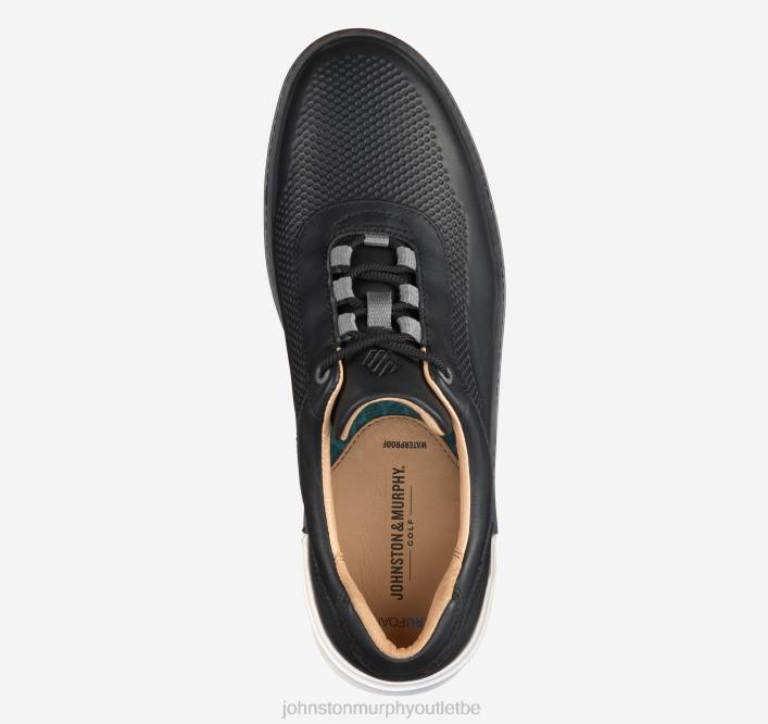 Johnston & Murphy Hommes mcguffey gl4 hybride u-throat TXRN31 chaussures noir pleine fleur