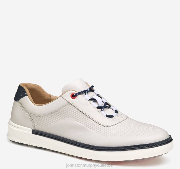 Johnston & Murphy Hommes mcguffey gl4 hybride u-throat TXRN32 chaussures blanc pleine fleur