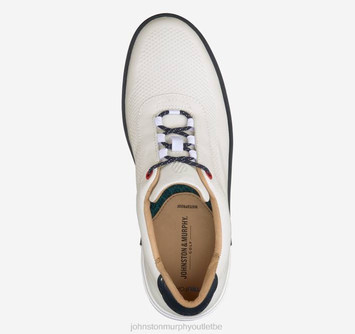 Johnston & Murphy Hommes mcguffey gl4 hybride u-throat TXRN32 chaussures blanc pleine fleur