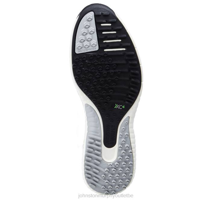 Johnston & Murphy Hommes selle hybride xc4 h2-luxe TXRN343 chaussures pleine fleur gaufrée nid d'abeille noire