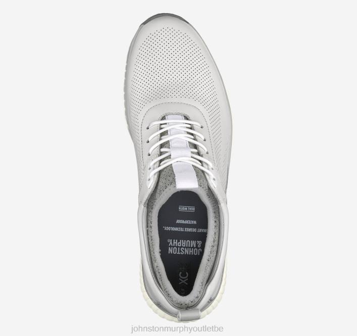 Johnston & Murphy Hommes xc4 h1-luxe hybride TXRN151 chaussures blanc/gris pleine fleur