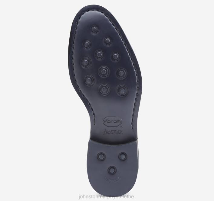 Johnston & Murphy Hommes Hartley sans lacets à bout renforcé TXRN370 chaussures cuir de veau italien marron