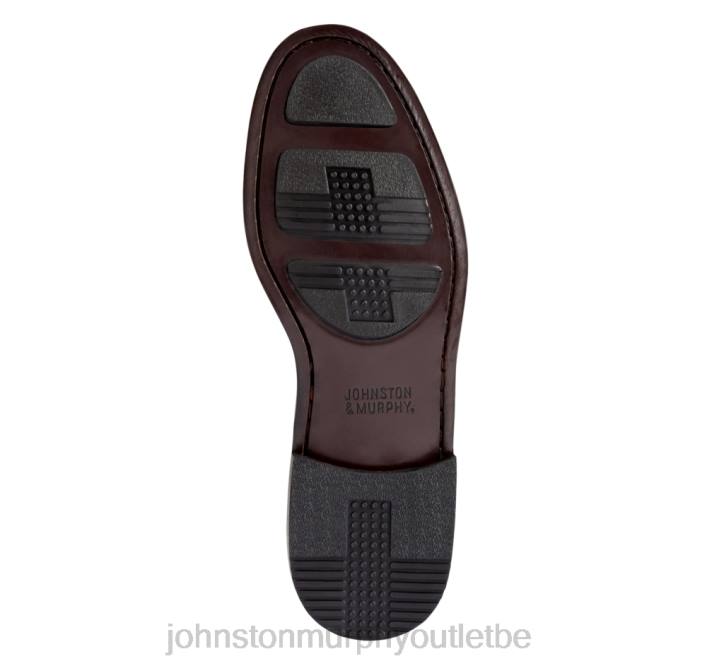 Johnston & Murphy Hommes aragon ii kiltie gland TXRN50 chaussures noir lisse/acajou antique ciré
