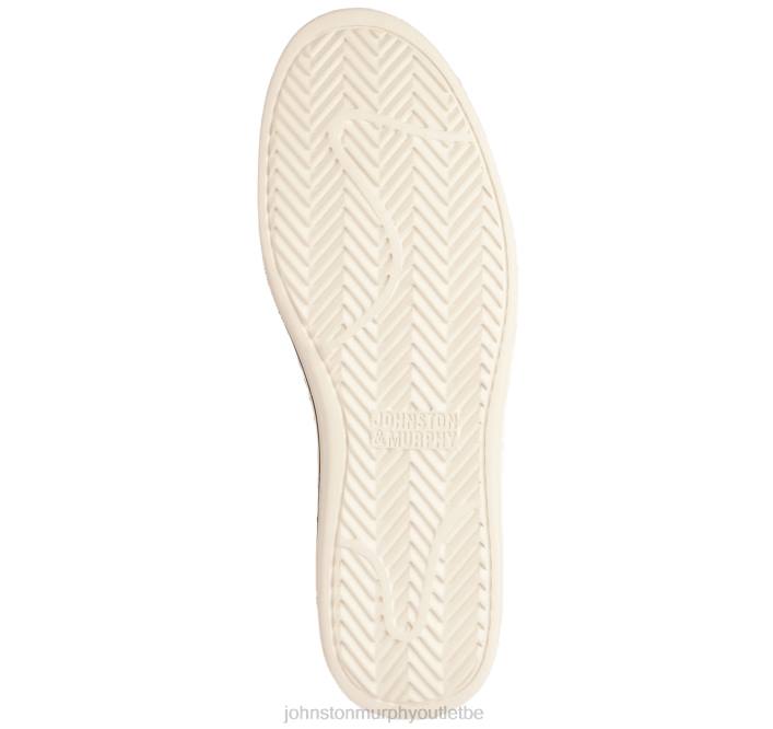 Johnston & Murphy Hommes bowling moc vénitien TXRN177 chaussures nubuck foulonné gaufré gris