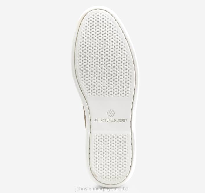 Johnston & Murphy Hommes brannon vénitien TXRN18 chaussures nubuck taupe