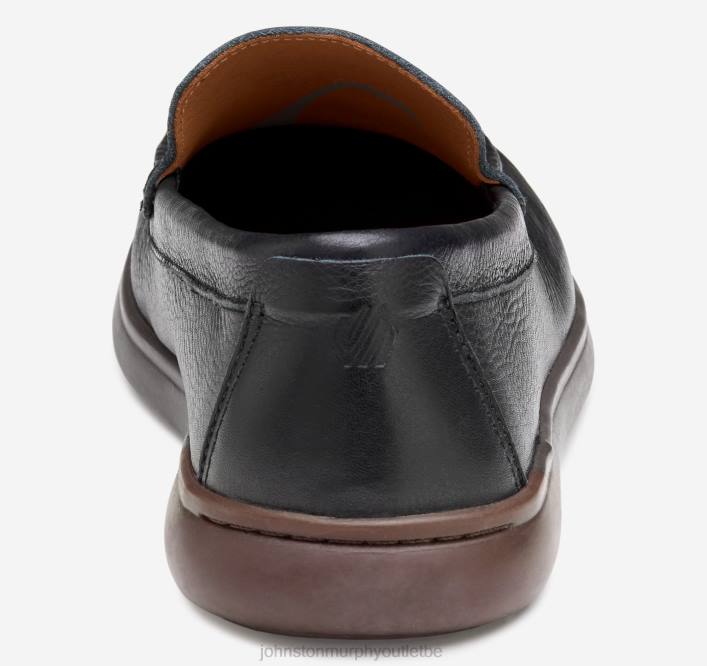 Johnston & Murphy Hommes brannon vénitien TXRN35 chaussures noir pleine fleur