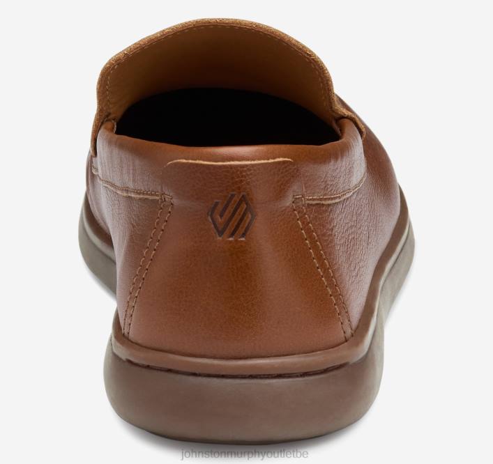 Johnston & Murphy Hommes brannon vénitien TXRN48 chaussures beige pleine fleur