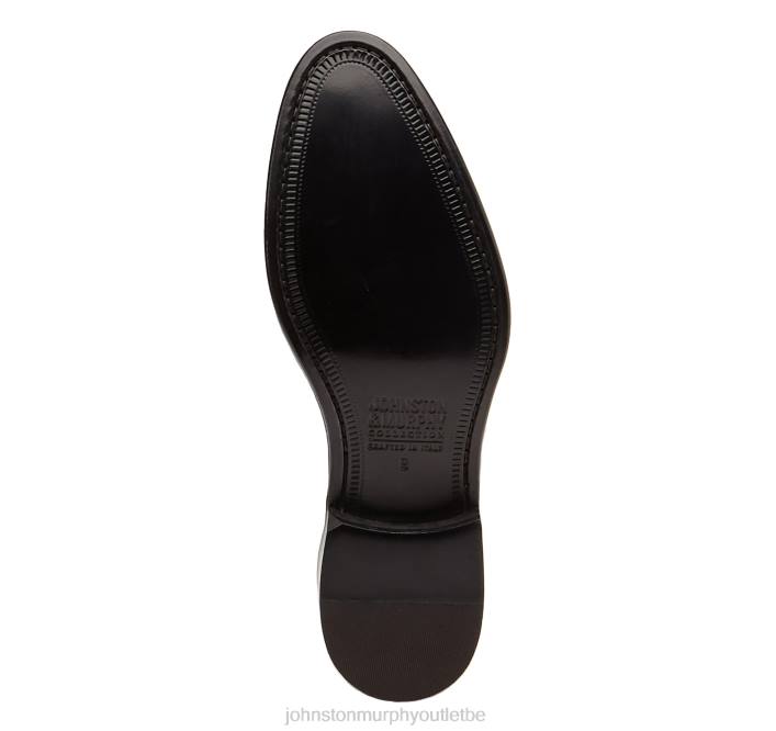Johnston & Murphy Hommes chaussures à enfiler à pampilles highland TXRN366 chaussures vernis texturé italien bordeaux