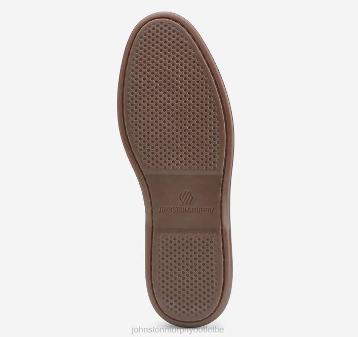 Johnston & Murphy Hommes cravate à deux yeux Brannon TXRN30 chaussures beige pleine fleur