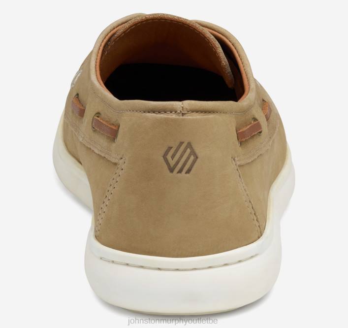 Johnston & Murphy Hommes cravate à deux yeux Brannon TXRN84 chaussures nubuck beige