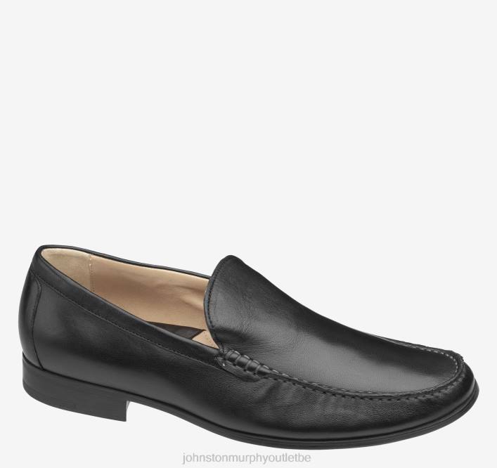 Johnston & Murphy Hommes cresswell vénitien TXRN181 chaussures peau de mouton noire