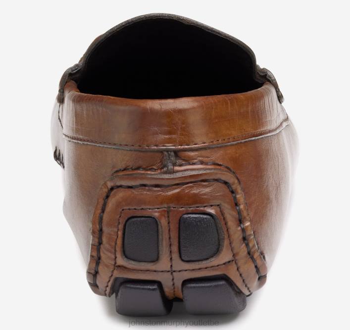 Johnston & Murphy Hommes penny de Dayton TXRN270 chaussures cuir de veau italien marron