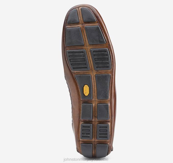 Johnston & Murphy Hommes penny de Dayton TXRN270 chaussures cuir de veau italien marron