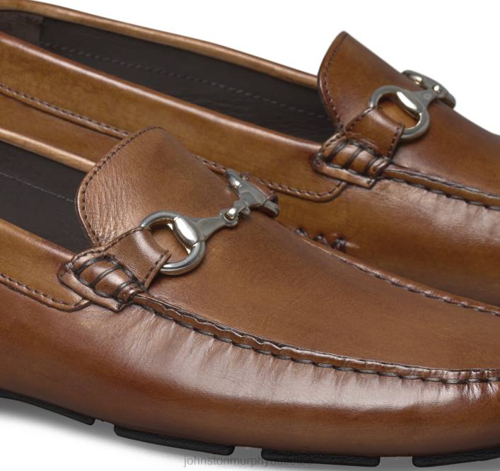 Johnston & Murphy Hommes peu de Dayton TXRN199 chaussures cuir de veau italien marron