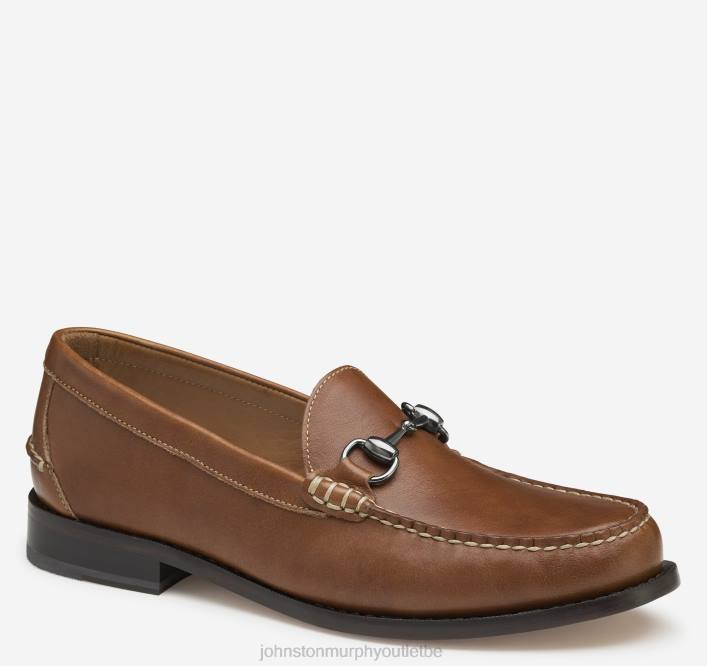 Johnston & Murphy Hommes peu de Halstead TXRN269 chaussures beige pleine fleur