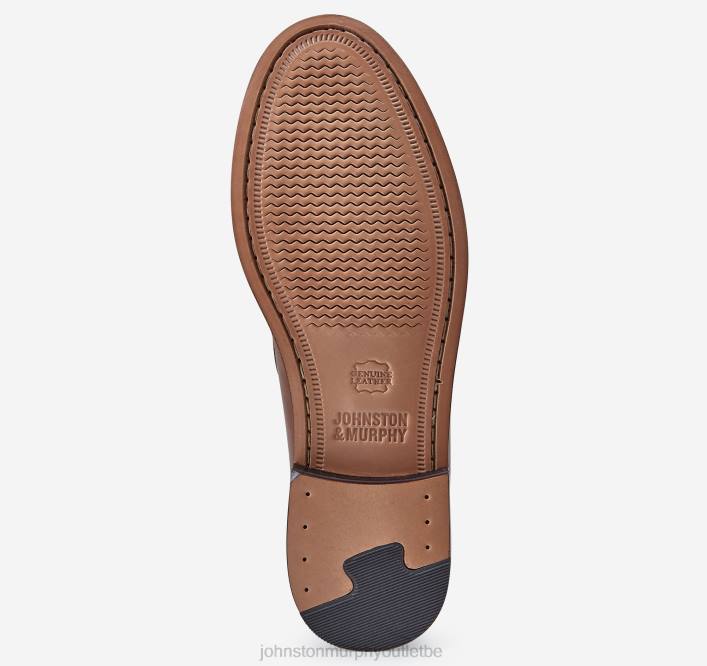 Johnston & Murphy Hommes peu de Halstead TXRN269 chaussures beige pleine fleur