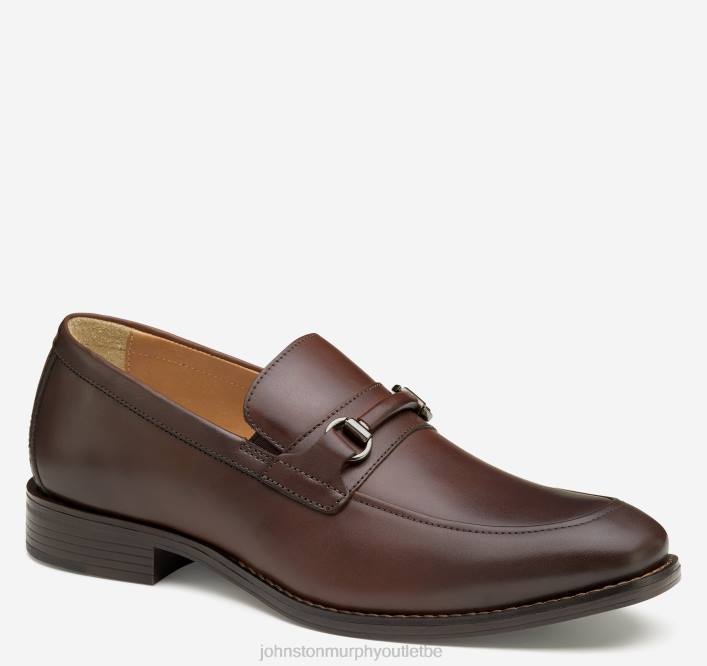 Johnston & Murphy Hommes peu de Lewis TXRN203 chaussures acajou pleine fleur