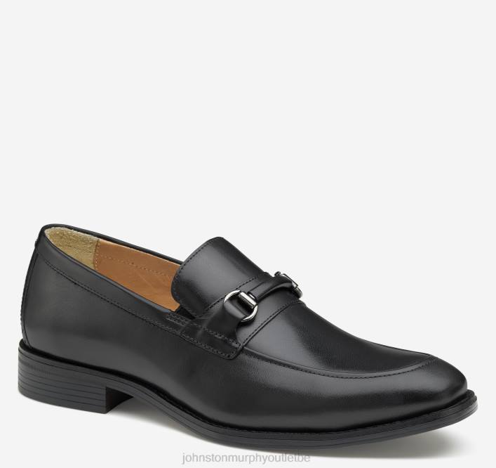 Johnston & Murphy Hommes peu de Lewis TXRN220 chaussures noir pleine fleur