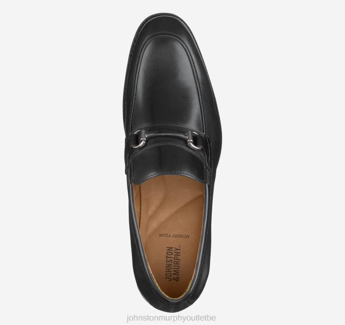 Johnston & Murphy Hommes peu de Lewis TXRN220 chaussures noir pleine fleur