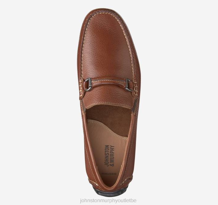 Johnston & Murphy Hommes peu de cort TXRN174 chaussures beige pleine fleur