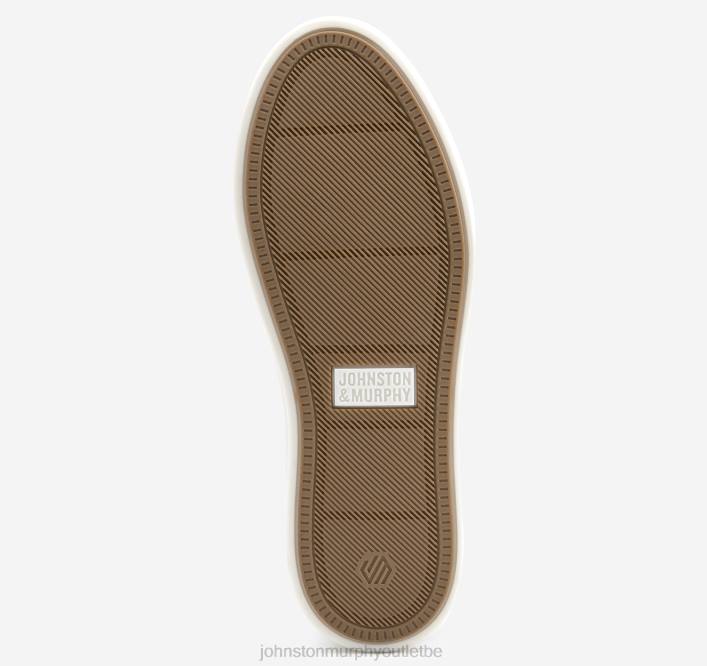 Johnston & Murphy Hommes sangle de moine à double boucle hollins TXRN240 chaussures beige pleine fleur