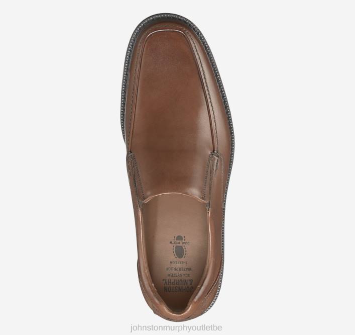 Johnston & Murphy Hommes xc4 stanton moc vénitien TXRN76 chaussures beige imperméable pleine fleur