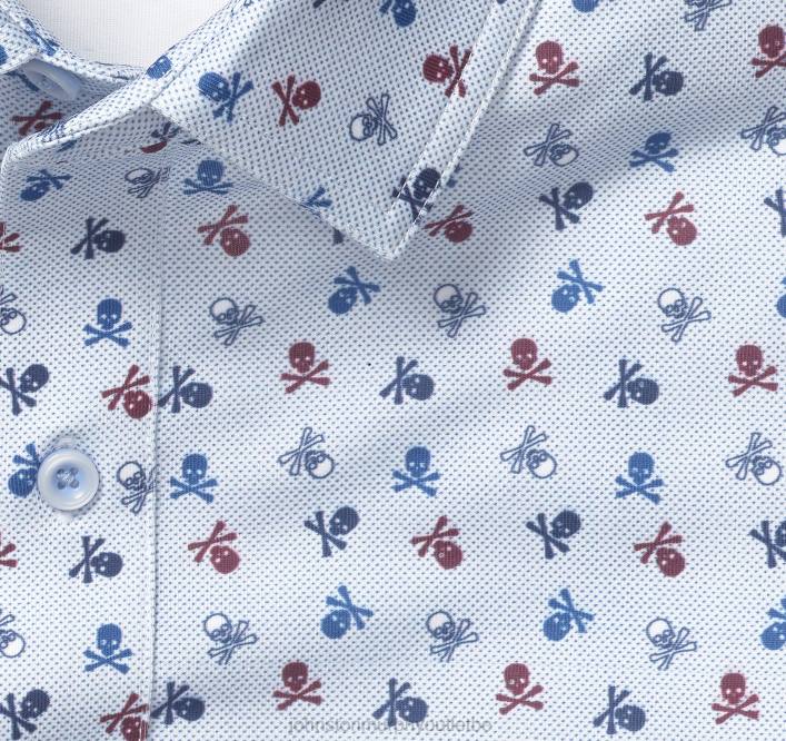 Johnston & Murphy Hommes chemise de performance XC4 TXRN469 vêtements crâne marine