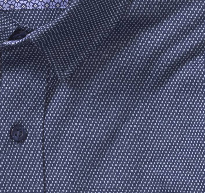 Johnston & Murphy Hommes chemise à manches longues extensible xc flex TXRN596 vêtements petite boîte marine