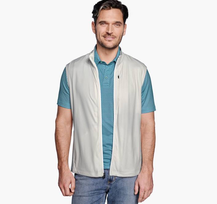 Johnston & Murphy Hommes gilet de performance XC4 TXRN595 vêtements blanc