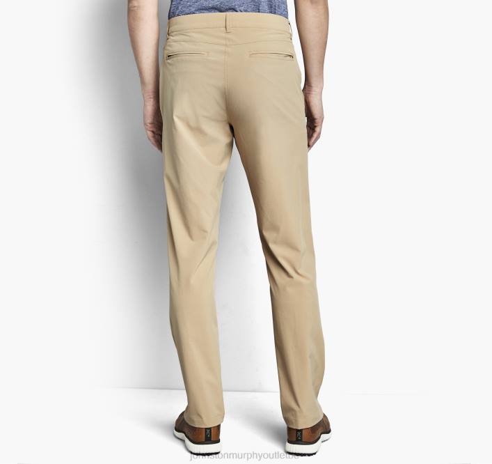 Johnston & Murphy Hommes pantalon de performance xc4 TXRN459 vêtements kaki