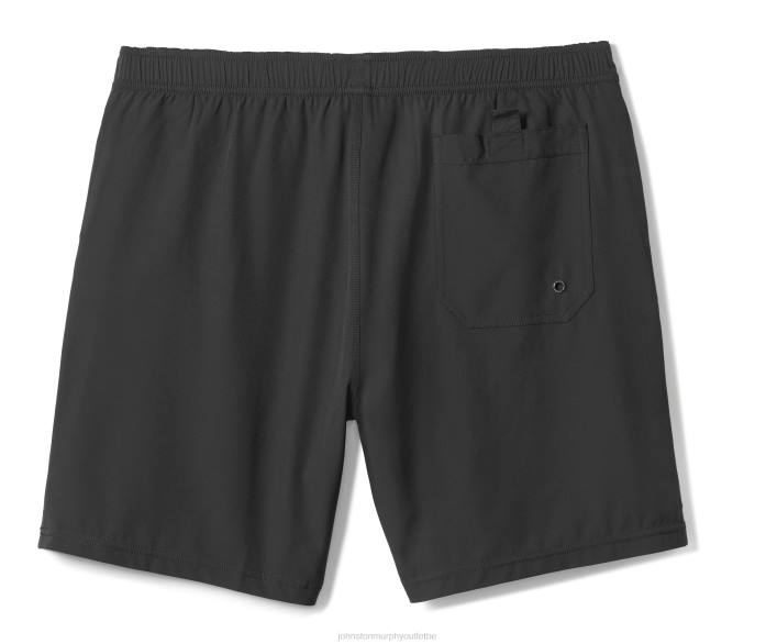 Johnston & Murphy Hommes shorts de bain TXRN519 vêtements noir solide