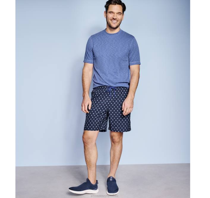 Johnston & Murphy Hommes shorts de bain TXRN549 vêtements crâne marine