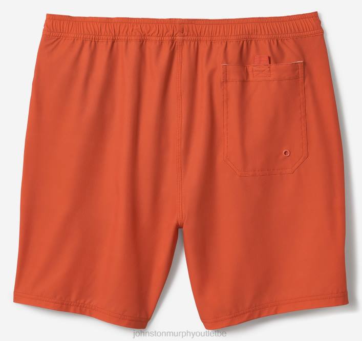 Johnston & Murphy Hommes shorts de bain TXRN610 vêtements solide orange