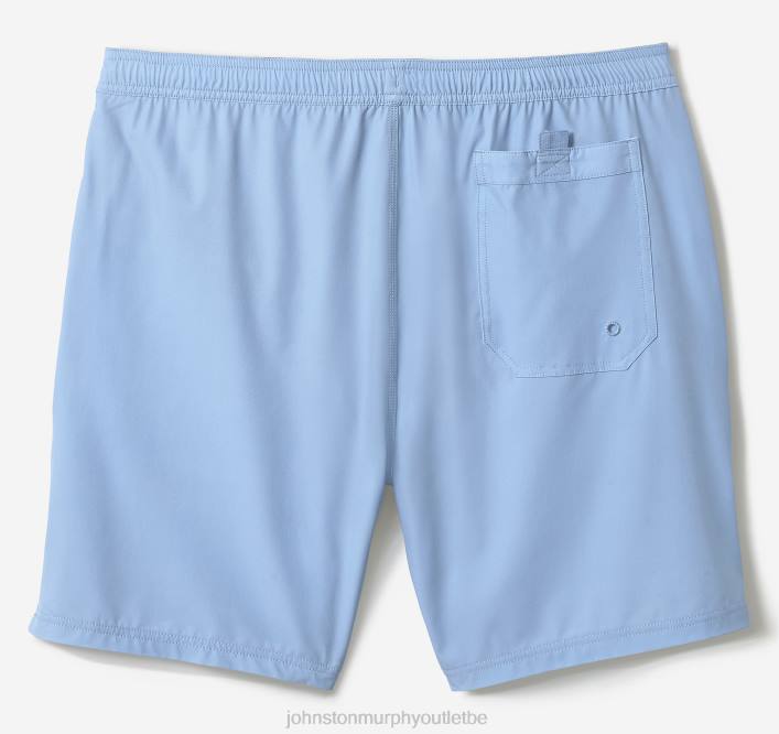 Johnston & Murphy Hommes shorts de bain TXRN649 vêtements bleu clair solide